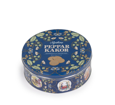 Nyåkers Pfefferkuchen rund, Blechdose  12 x 400g - MHD: 05.12.2023